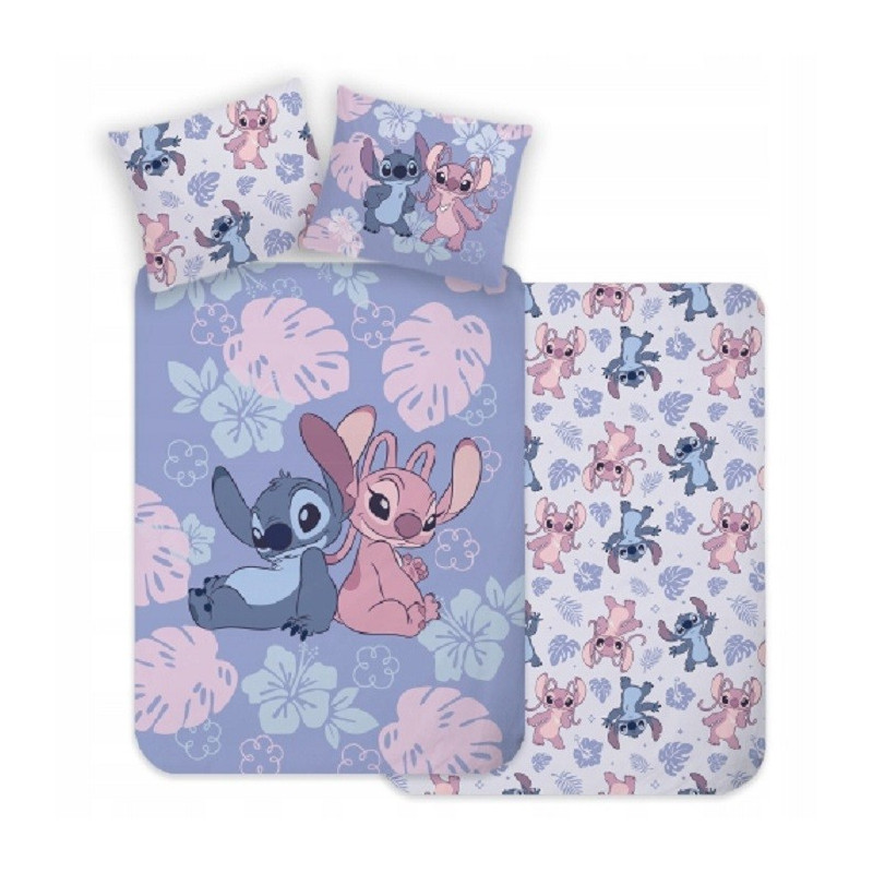 Pościel Bawełniana Licencyjna 160x200 2cz LILO & STITCH