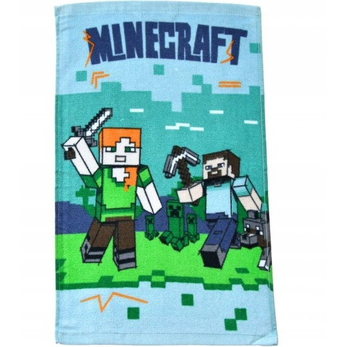 Ręcznik Bawełniany Dziecięcy Licencyjny 30x50 MINECRAFT
