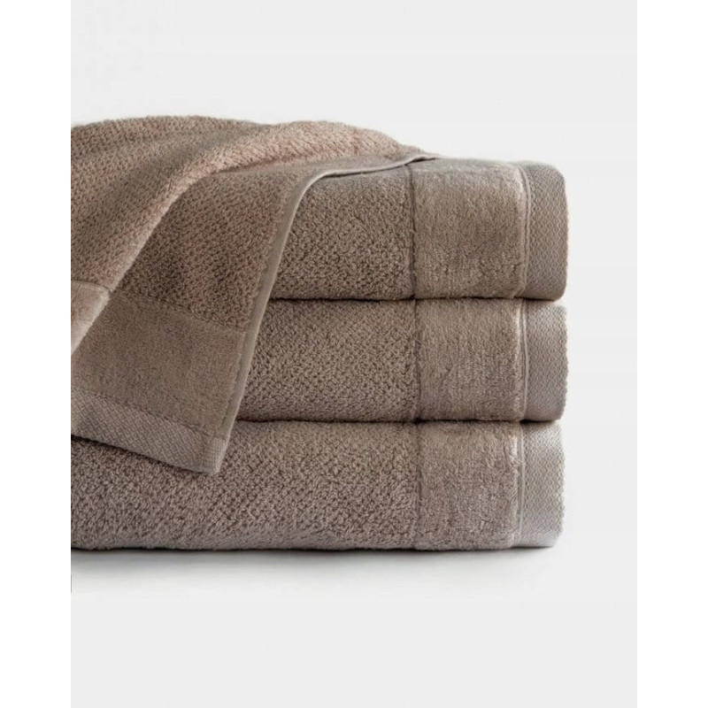 Ręcznik Bawełniany Frotte VITO Detexpol 550g Taupe Beżowy