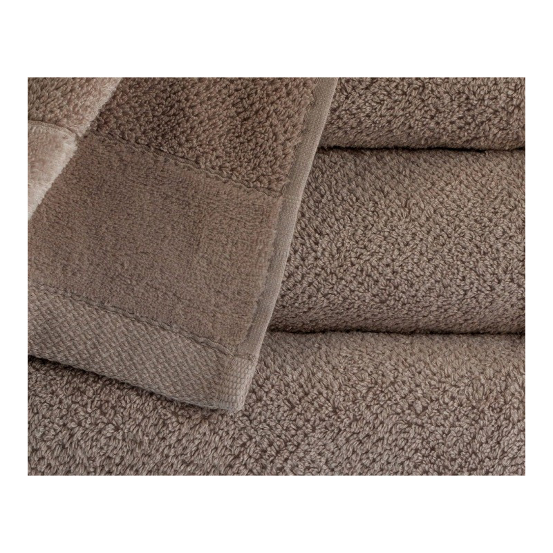 Ręcznik Bawełniany Frotte VITO Detexpol 550g Taupe Beżowy