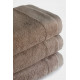 Ręcznik Bawełniany Frotte VITO Detexpol 550g Taupe Beżowy