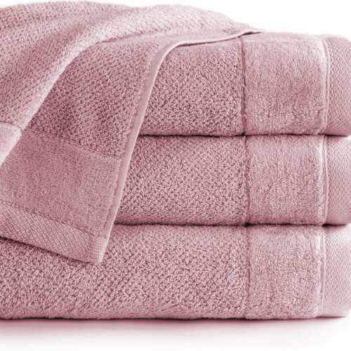 Ręcznik Bawełniany Frotte VITO Detexpol 550g Pudrowy Róż