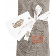 Kocyk Dziecięcy Bambusowy 80x100 Mayamoo 04 Jasny Beż