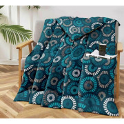 Kołdra Pikowana Cienka Na Lato 220x200cm Grafika/Koła