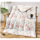 Kołdra Pikowana Cienka Na Lato 220x200cm Kwiaty Na Białym