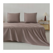 Prześcieradło 100% Bawełna Cotton World Tradycyjne Bez Gumki 160x210cm Beżowe