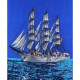 Ręcznik Plażowy 72x146cm Mikrofibra Żaglowiec