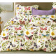 Pościel 3D Satyna Bawełniana 160/200 3cz Kolorowe Motyle