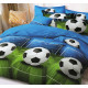 Pościel 3D Satyna Bawełniana 160/200 3cz Piłki