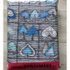 Komplet Pościeli Z Kory 100% Bawełna 220x200cm Serca