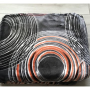 Koc Elway Gruby 160/210cm Koła Na Szarości