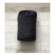 Koc Z Mikrofibry Gładki 220x200cm Czarny