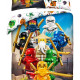 Pościel Bawełniana Licencyjna 160/200 Lego Ninjago
