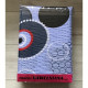 Komplet Pościeli Z Kory 100% Bawełna 220x200cm Koła Niebieskie