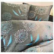 Komplet Pościeli Z Kory 100% Bawełna 220x200cm Dmuchawce