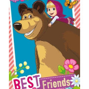 Ręcznik Bawełniany Licencyjny 40x60 Cm Masza I Niedźwiedź