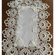 Serwetka Ekri 35x50 Cm Obszyta Gipiurą