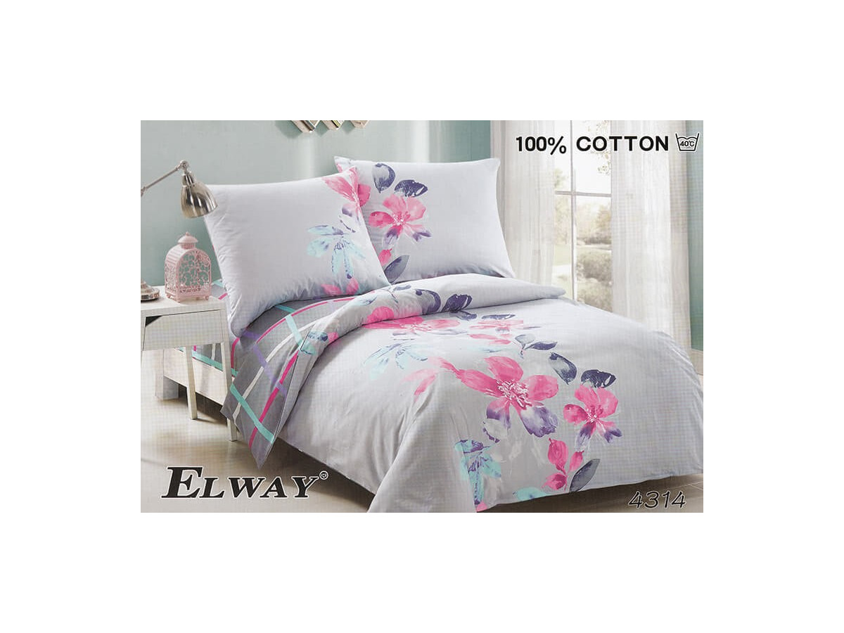 Pościel Elway 160/200 Kwiaty