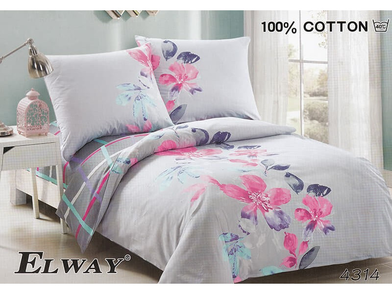 Pościel Elway 160/200 Kwiaty