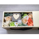Flower Box Pachnący Mydlany Bukiet Kwiatowy Ze Świecą Zapachową