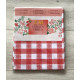 Obrus Ceratowy 150x220 Cm Krata Czerwona