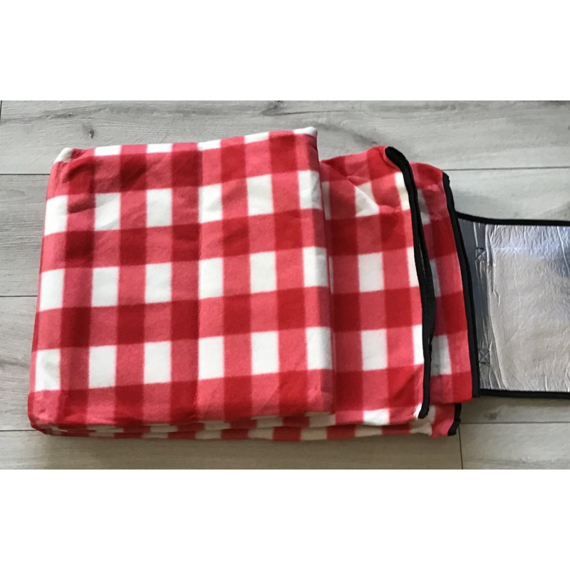 Koc Plażowy/Piknikowy 200x200 Cm Z Matą Izolacyjną