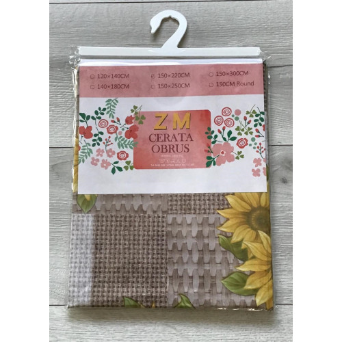 Obrus Ceratowy 150x220 Cm Słoneczniki