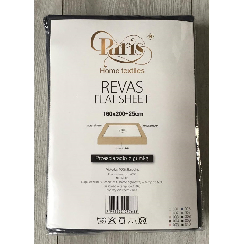 Prześcieradło Z Gumką Bawełna Z Mikrowłóknem160x200cm Jasny Szary