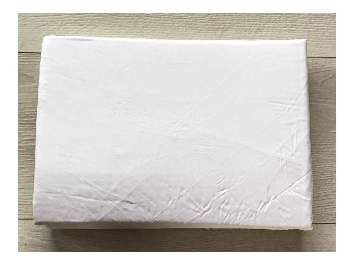 Prześcieradło Z Gumką Bawełna z Mikrowłóknem180x200cm Biały