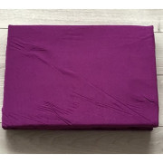 Prześcieradło Z Gumką Bawełna Z Mikrowłóknem 220x200cm Odcienie Fiolet.