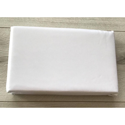 Prześcieradło Z Gumką Bawełna Z Mikrowłóknem 90x200cm Biały