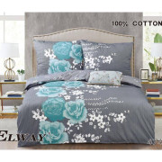 Pościel Dwustronna Bawełniana Elway 140/200 Kwiaty