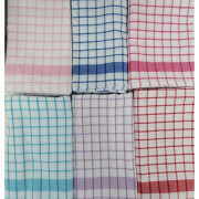 Ścierki Bawełniane Tureckie 50x70cm Zestaw 12 Sztuk Kratka