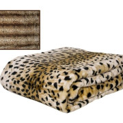 Koc Elway Gruby 160/210cm Pantera Beżowa