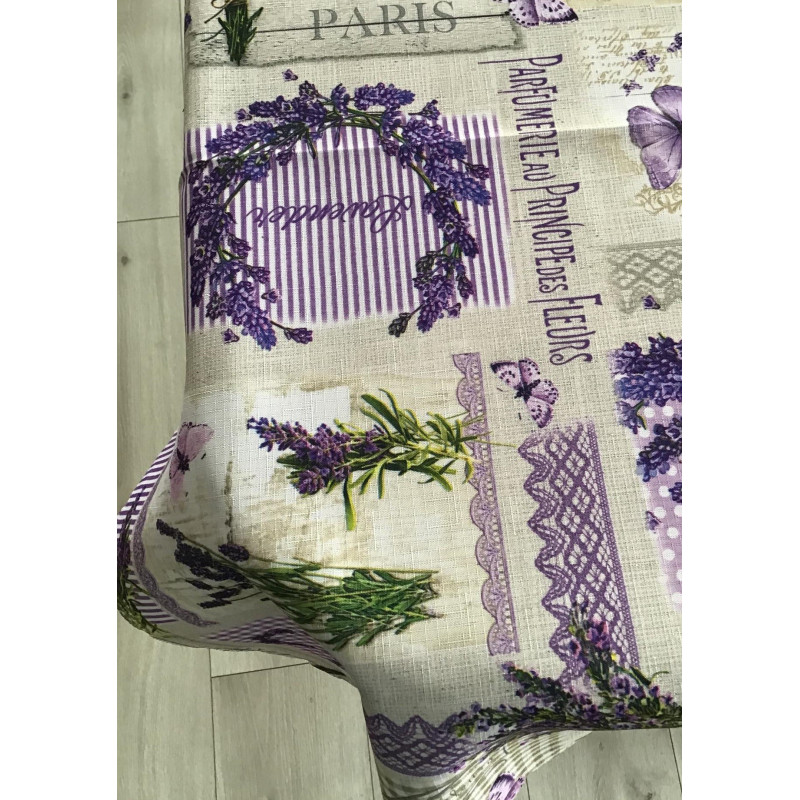 Obrus Plamoodporny 110/155 Produkt Polski Lawenda