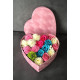 Flower Box Pachnący Mydlany Bukiet MIX Serce XL
