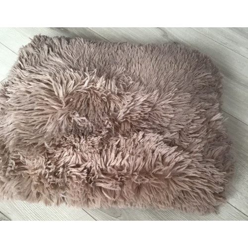 Narzuta/Koc Włochacz Beżowy CT