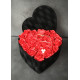 Flower Box Pachnący Mydlany Bukiet Serce XXL Czerwone Róże
