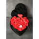 Flower Box Pachnący Mydlany Bukiet Serce L Czerwone Róże