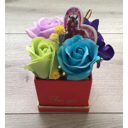 Flower Box Pachnący Mydlany Bukiet Mini