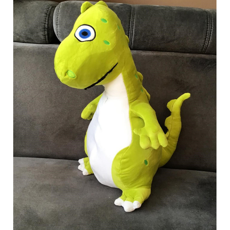 Koc Maskotka 2 W 1 Poduszka Dinozaur Zielony