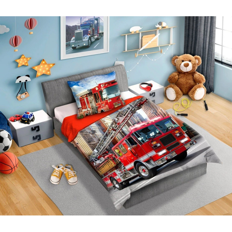 Pościel dziecięca straż pożarna
