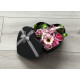 Flower Box Pachnący Mydlany Bukiet Serce Różowy