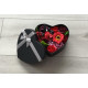 Flower Box Pachnący Mydlany Bukiet Serce Czerwony