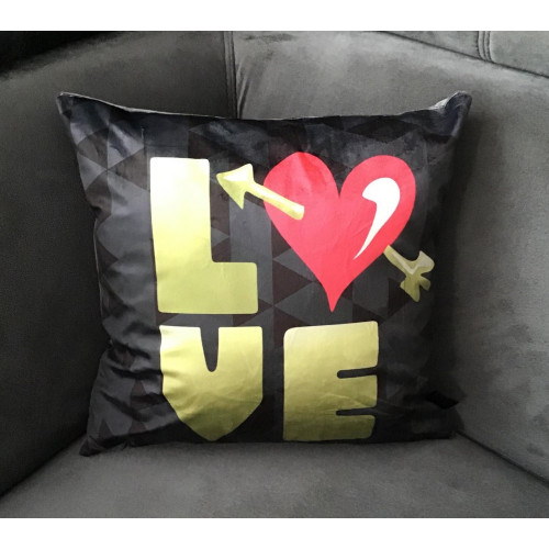 Poszewka Welvet Na poduszkę 45x45cm Love