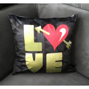 Poszewka Welvet Na poduszkę 45x45cm Love