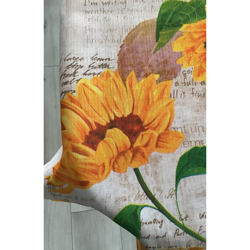 Obrus Plamoodporny Produkt Polski Słoneczniki