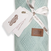 Kocyk Dziecięcy Bambusowy 80x100 Mayamoo Mięta