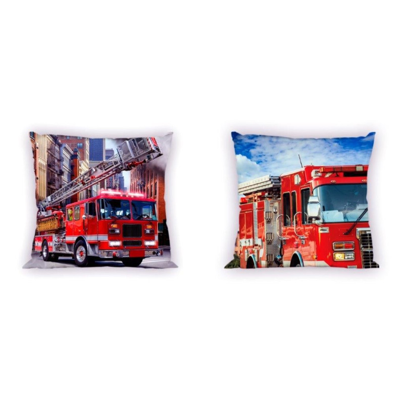 Poszewka Dwustronna Bawełniana 40x40cm Straż Pożarna
