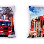 Poszewka Dwustronna Bawełniana 40x40cm Straż Pożarna